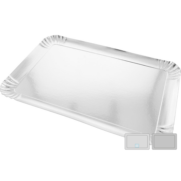 Silver Card Trays